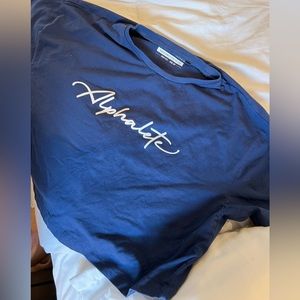 Alphalete short sleeve crop top